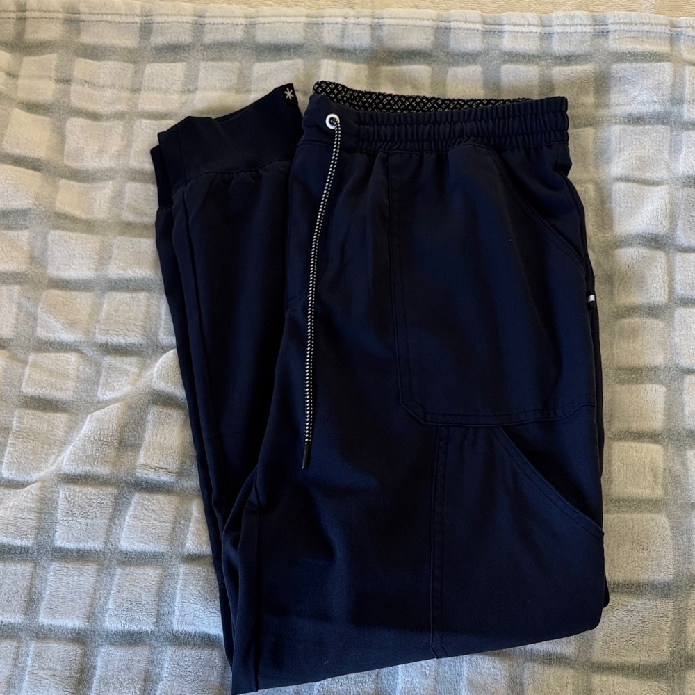Women’s Navy Jogger Scrub Pants